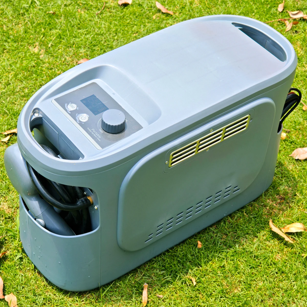 

Portable Electric RV Shower For Outdoor Gas-Powered 3L Beach Travel Car Washing Pet Cleaning Backpacking Flowering-Tax Reduction