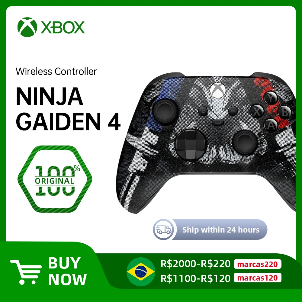 Microsoft Xbox Wireless Controller - NINJA GAIDEN 4/Pulse Cipher