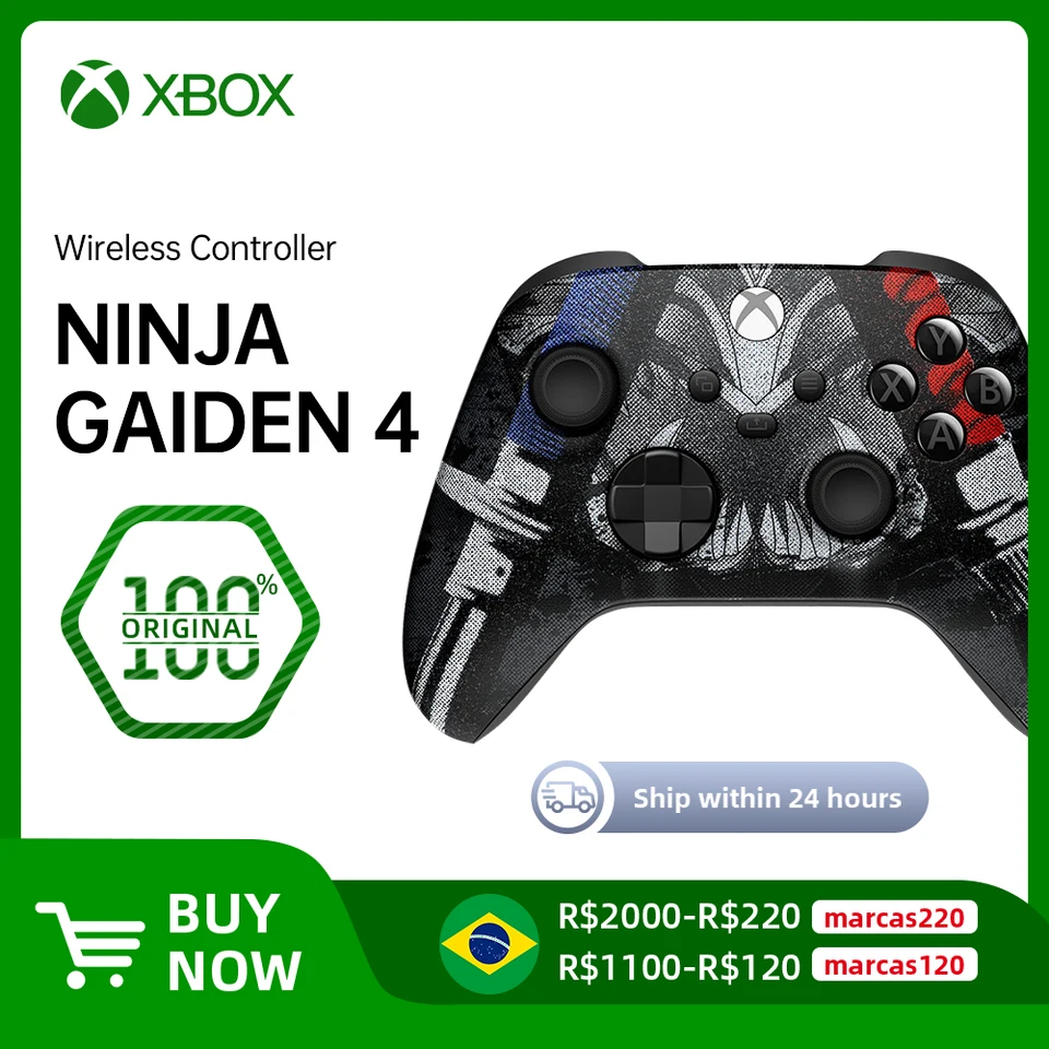 Microsoft Xbox Wireless Controller - NINJA GAIDEN 4/Pulse Cipher