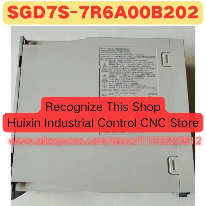 Used Servo Drive SGD7S-7R6A00B202 SGD7S 7R6A00B202 Normal Function Tested OK