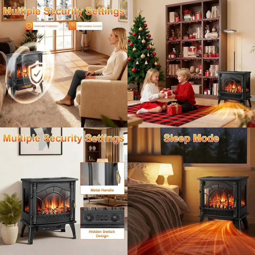 

Электрическая плита с сенсорным управлением, низким уровнем шума, мощностью 5100 BTU, защитой от перегрева, идеально подходит для использования в помещении.