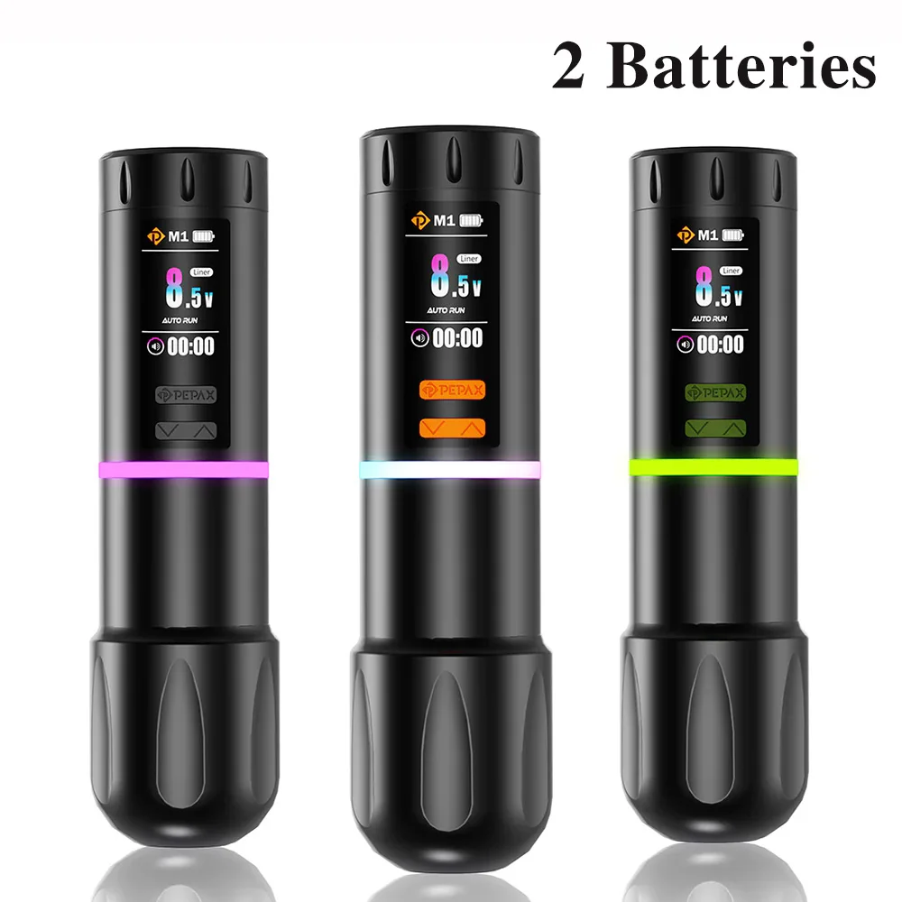 PEPAX Leve H3 Wireless Tattoo Pen Machine 3.5/4.2/5.0mm Strokes