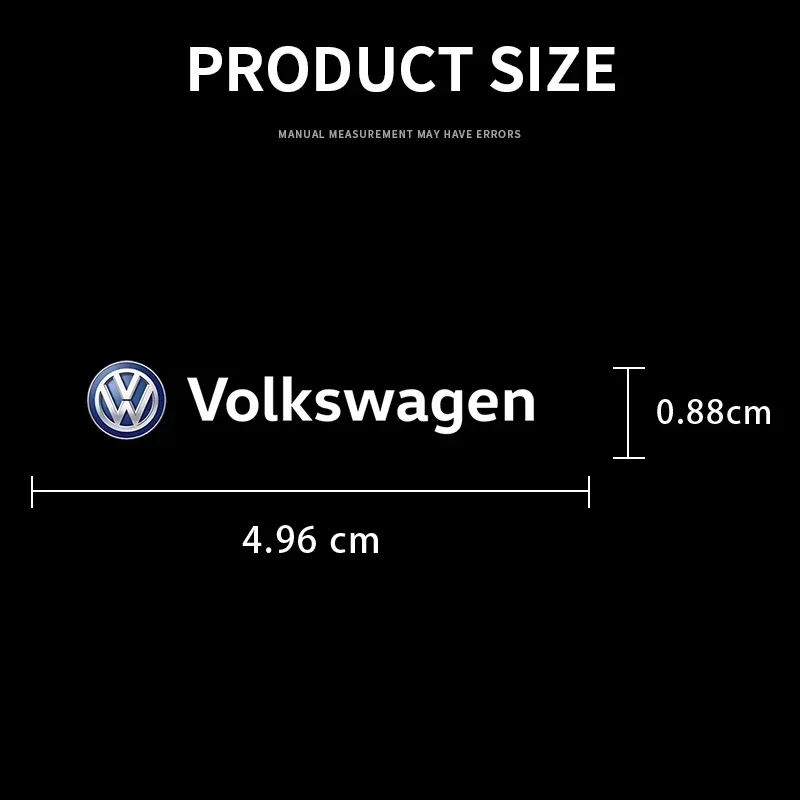 1/2/5/10pcs Car Sticker Steering Wheel Interior Sticker For Volkswagen Scirocco Passat Polo B5 B6 CC Tiguan Sharan Touran
