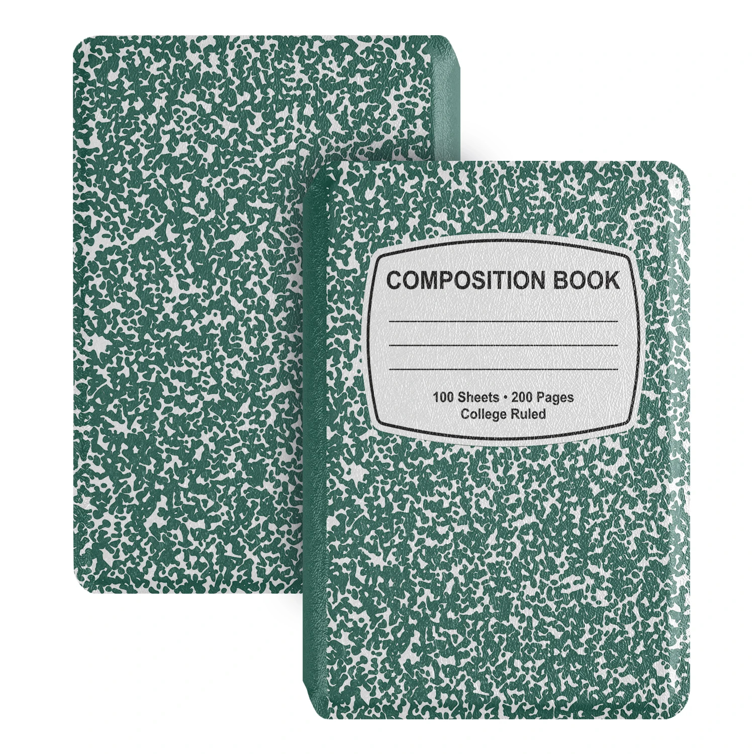 twosheep Composition Book Magnetische Hülle passend für XTEINK X4 X3, abnehmbare TPU-Schutzhülle mit transparenter Rückseite