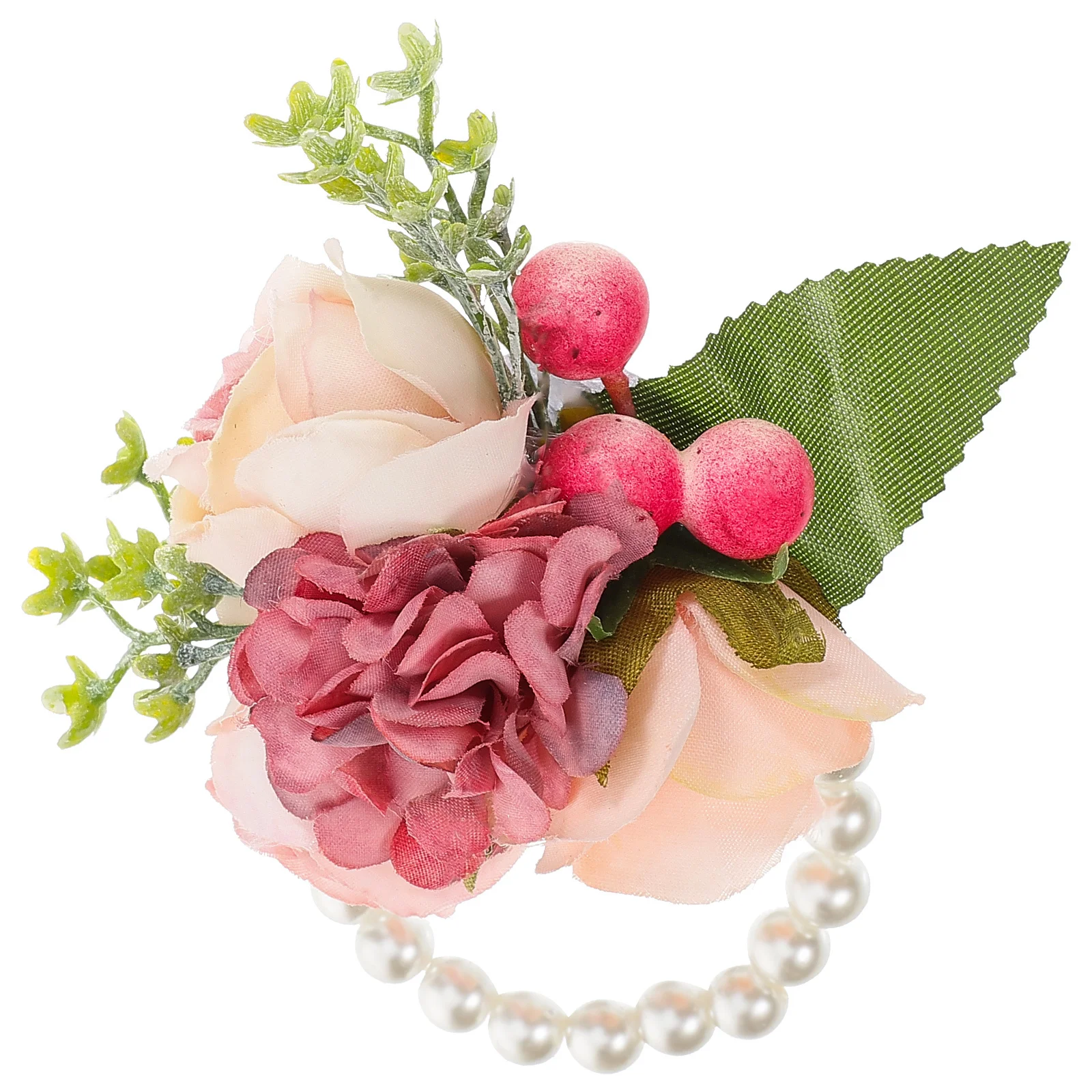 

Wedding Wrist Corsage Elegant Bridal Accessory Premium Material Long Lasting Use Wedding Wrist Corsage