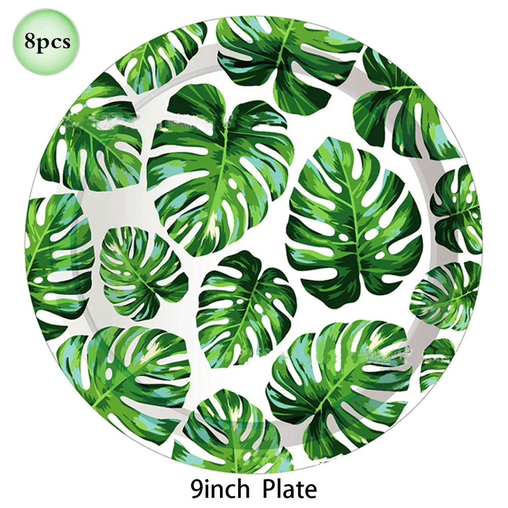 1 Satz Wald Tier Leopard Tiger Druck Platte Tischdecke Servietten Wald Banner Dschungel Safari wild eine Geburtstags feier Dekoration – Detail 15
