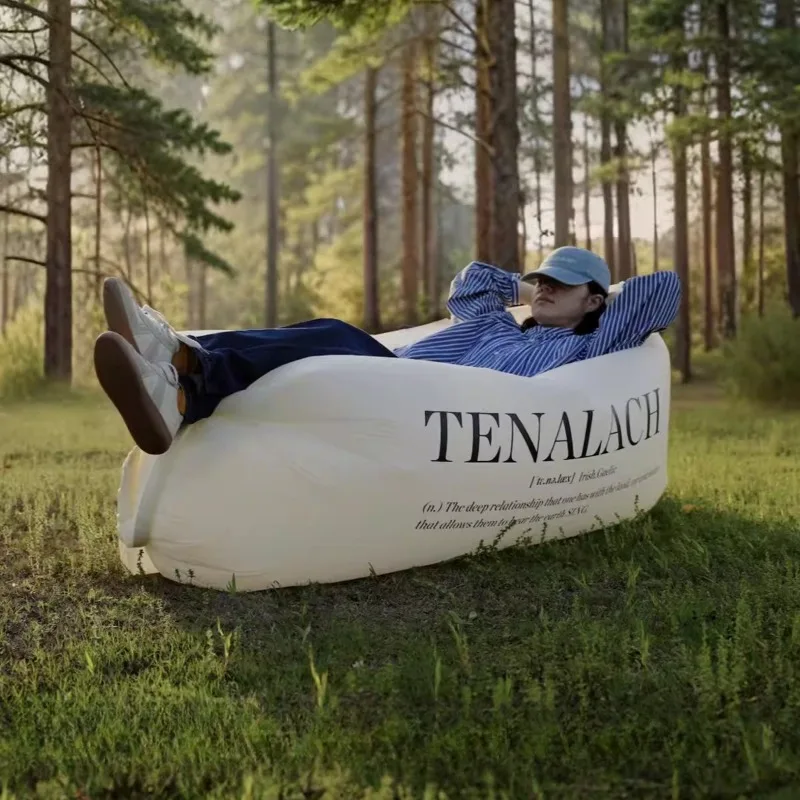 Picnic Inflatable Inflatable Dopamine - Suitable Lying Down Inflatable Sleeping Camping Outdoor Furniture Opblaasbaar ZYCQSF
