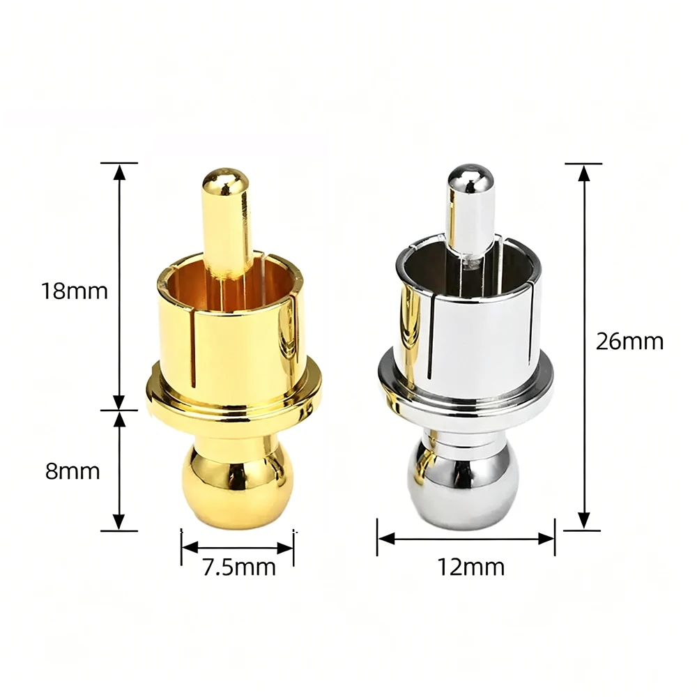 RCA Dust Caps RCA Male Plug Protector Anti-Interference Dust Cover For HiFi Audio Amplifier Speaker Subwoofer DAC Equipment