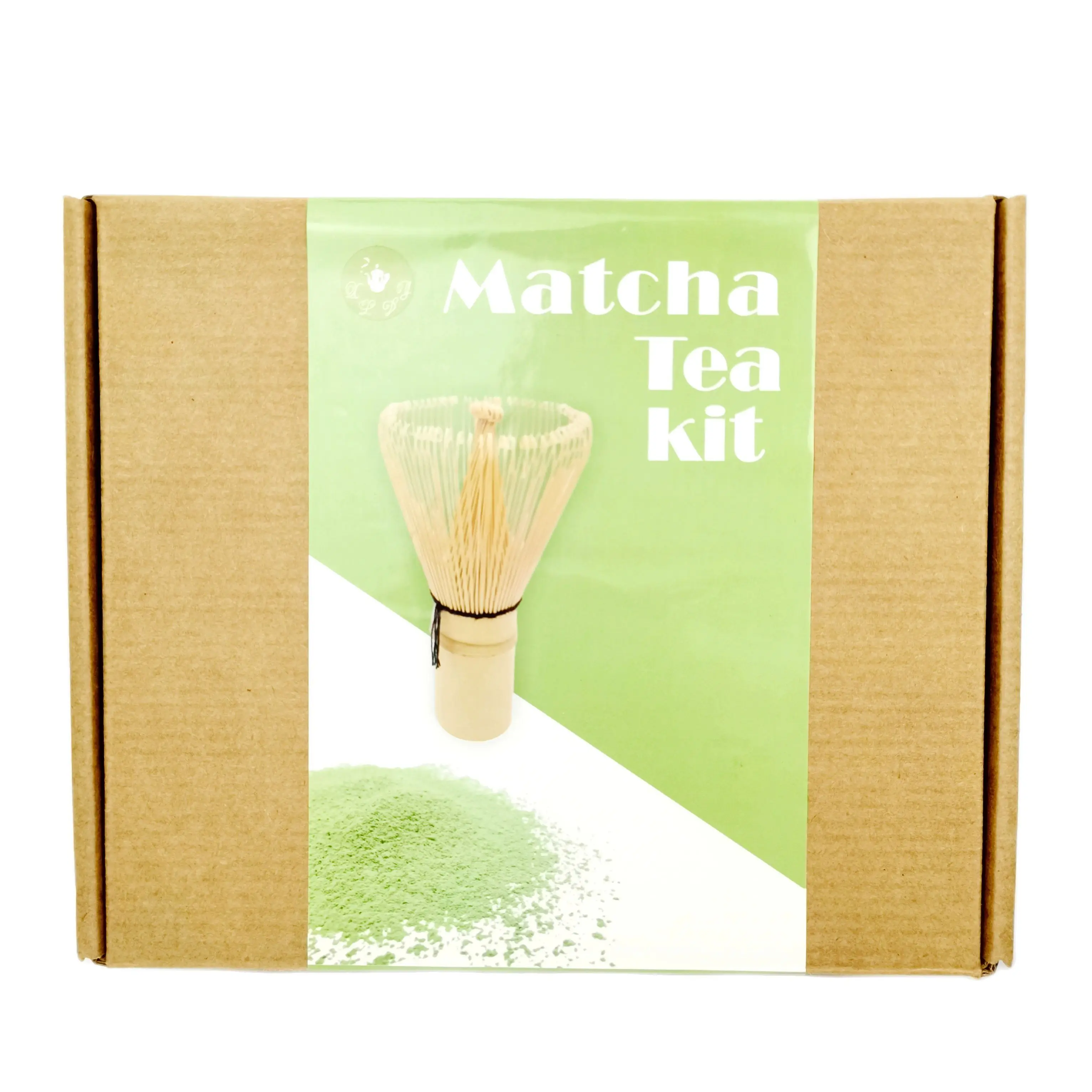 Traditional matcha powder green tea bamboo whisk tea sets gift box packaging matcha tea kit sets