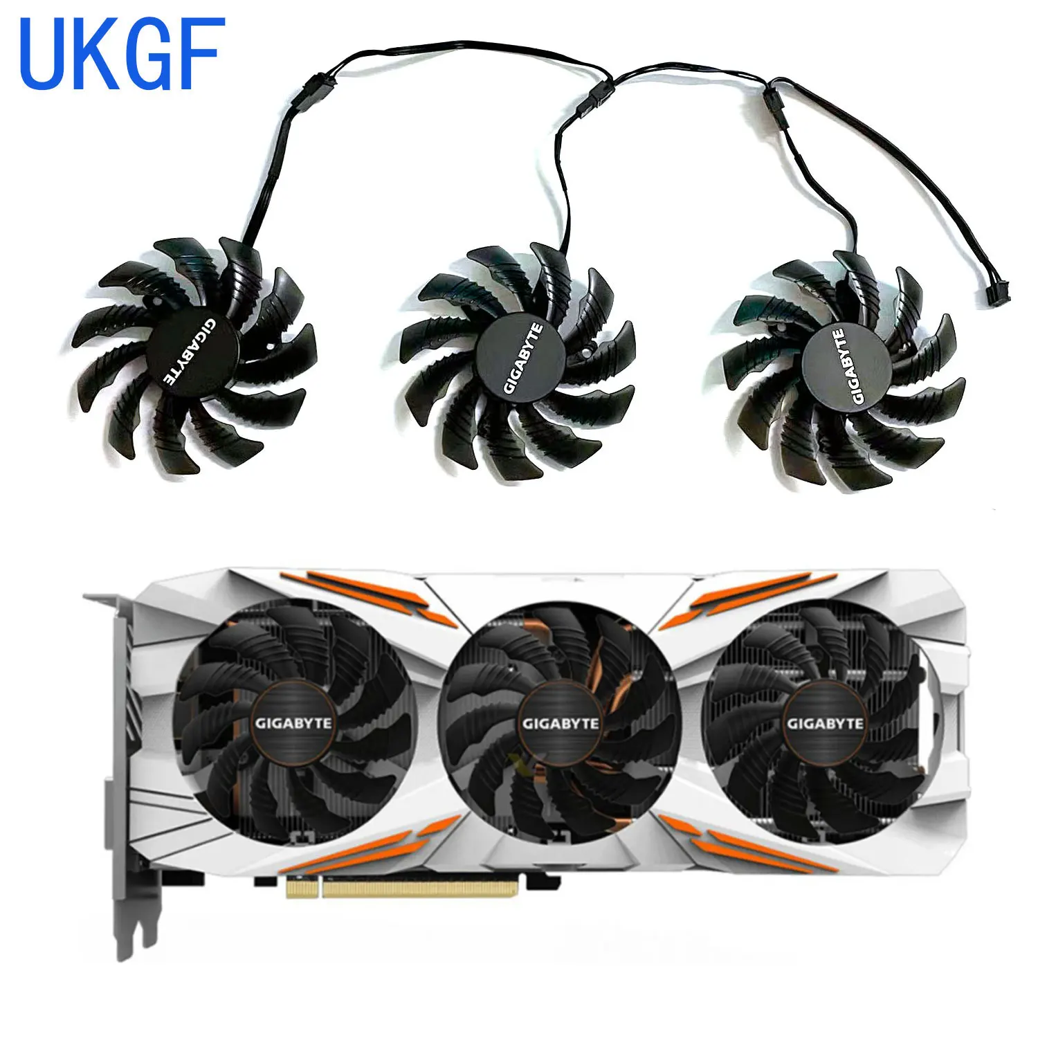 

Brand new 75MM 4PIN T128010SU GTX1080TI GPU fan for GIGABYTE GeForce GTX1080ti 11GB GAMING OC graphics card