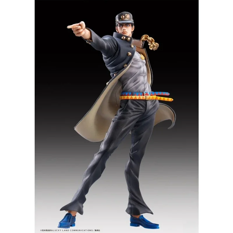 JoJo's Bizarre Adventure Jotaro Kujo 100% oryginalna oryginalna pcv figurka Anime model figurki zabawki kolekcja figurek lalka prezent