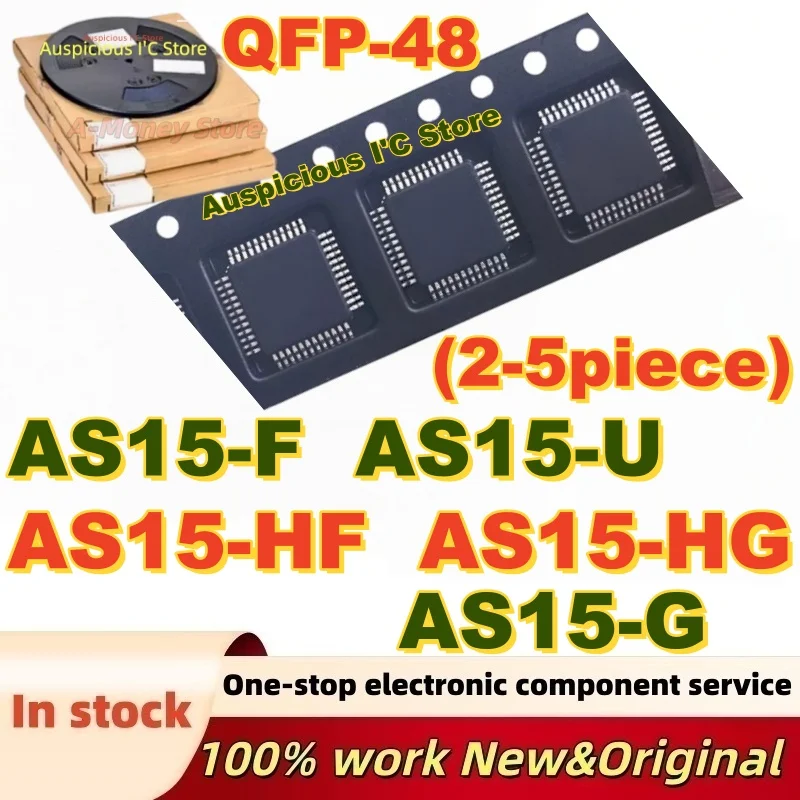 (2-5Pcs)100%NEW AS15-HG AS15-F AS15-U AS15-G AS15-HF QFP-48