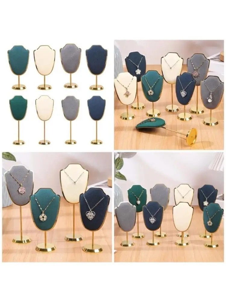 

9HJK Decorative Jewelry Display Holder Space Saving Jewelry Organizers Portable Display Shelf for Modern Living Spaces