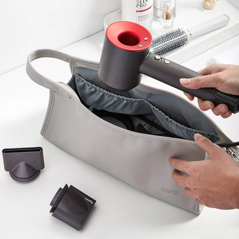 Dyson Hair Dryer Storage Organizer Simple Portable Waterproof Dyson Hair Curler Protective Storage Bags Travel Accessories Pouch