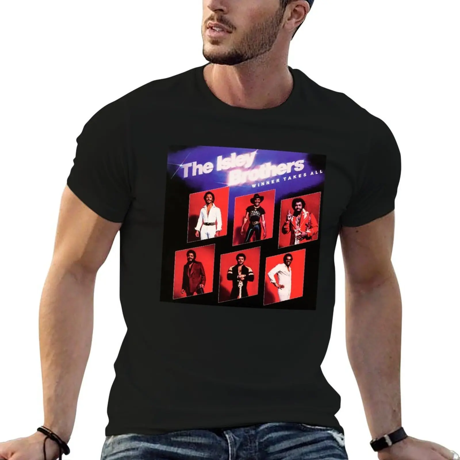 

The Isley Brothers 5 T-Shirt t shirt for man 100 percent cotton printed t shirts for man t shirt man casual T-shirt