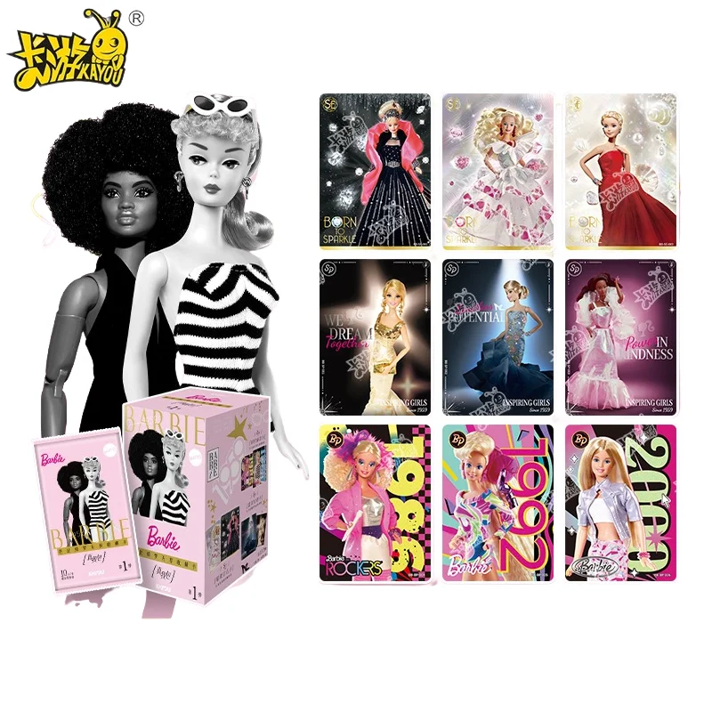 

KAYOU Original Barbie Dream Boundless Collection Card "True Self" Pack — официальные лицензированные периферийные коллекционные карточки Барби