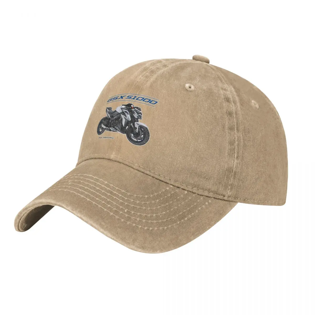 

Washed Men's Baseball Cap Super Trucker Snapback Caps Dad Hat New GSX S1000 Golf Hats