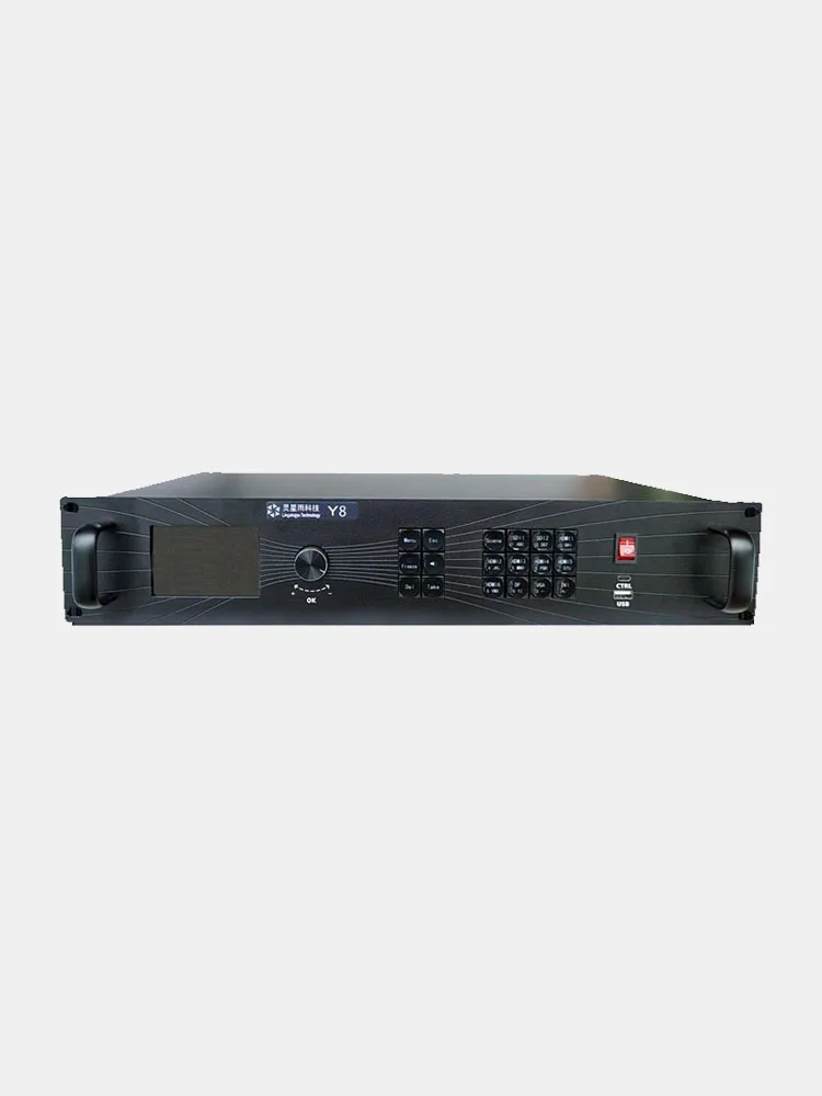 Linsn Y8-406 Video Processor RGB Full Color Module LED Display Screen Controller Supports HDMI2.0 1.2 DP VGA DVI Signal Input