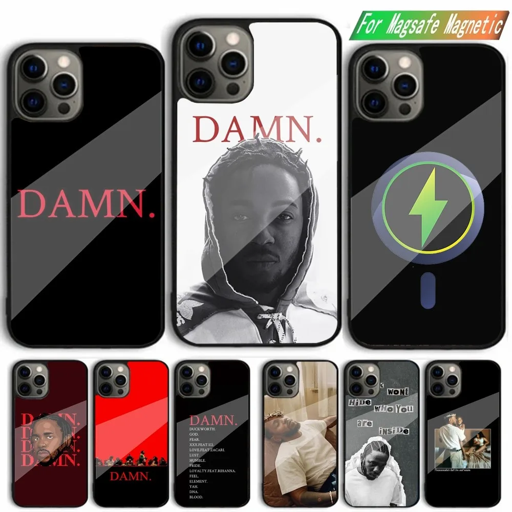 Rapper Kendrick L-Lamar Phone Case For iPhone 15,14,13,12,11,Plus,Pro,Max Mini Magsafe Magnetic Wireless Charging