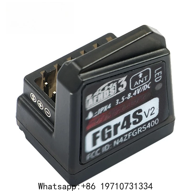 

FGR4S V2 Receiver AFHDS Single-Antenna Bidirectional PWM /PPM / IBUS Output Receiver for Flysky NB4 PL18 RC Transmitter