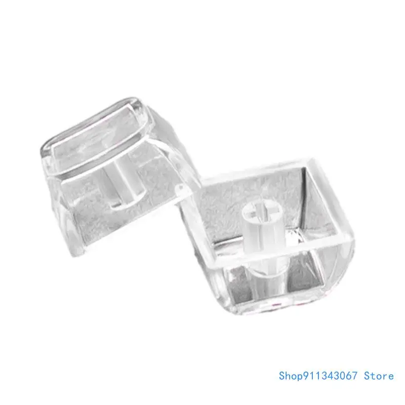 

10PCS High Transparent Keycaps XDA Height Blank Keycap For Mechanical Keyboard Drop shipping