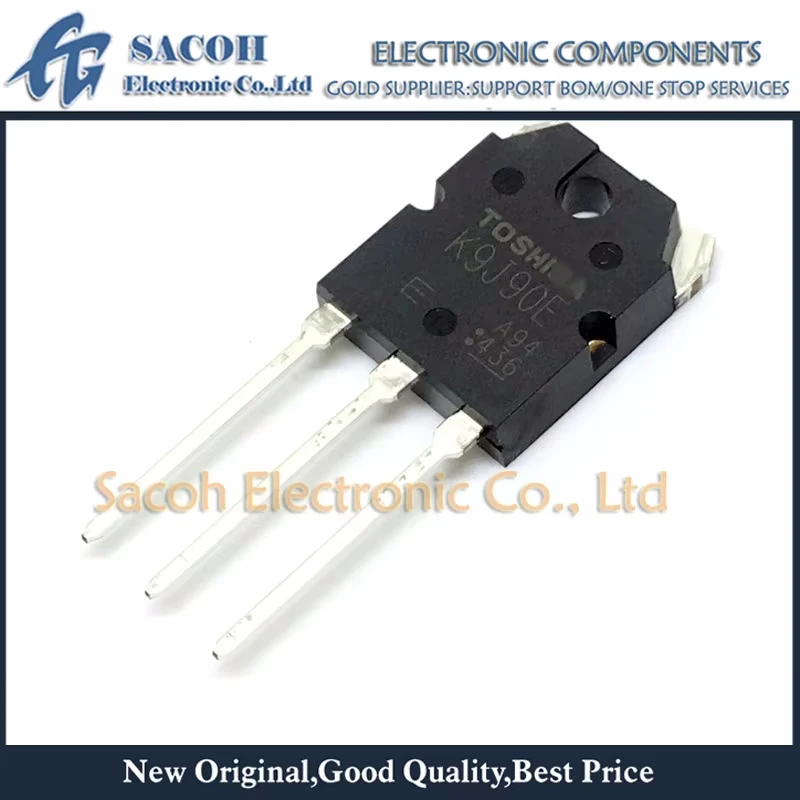 

New Original 5Pcs/Lot TK9J90E K9J90E TO-3P 9A 900V MOSFET Field Effect Transistor In Stock