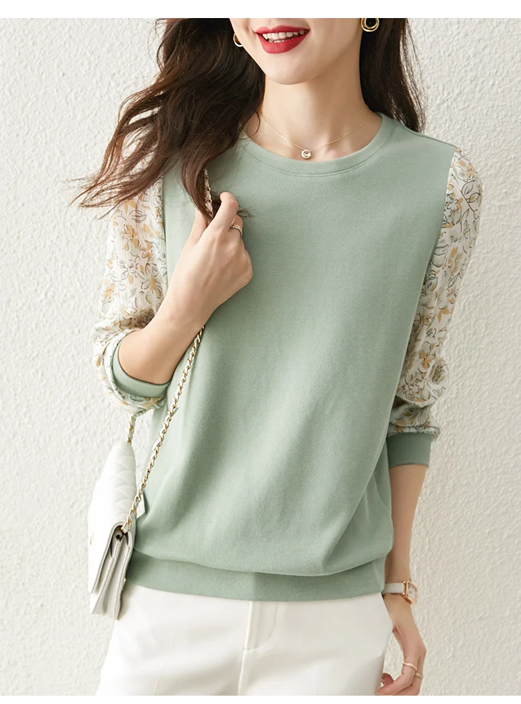 New elegant Soft Knit bottoming shirts Sweater Tees Spring Summer Casual pullovers sweater Basic shirts knitted Tops