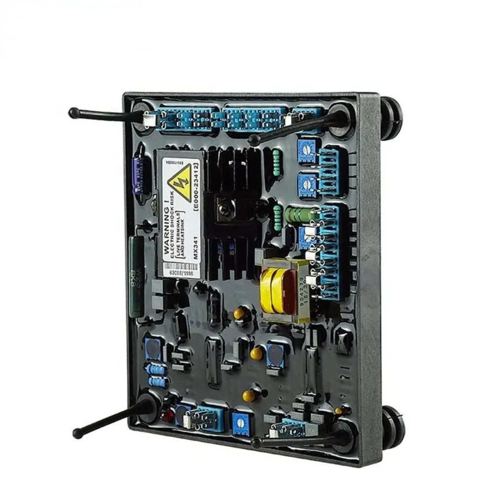 MX341 AVR Automatic Voltage Regulator 100kva 150kva Power Electricity Stabilizer Adjustor for Red Soft Rubber Magnet Generator