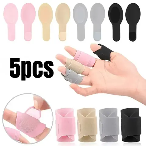 5pcs Adjustable Finger Splint Adjustable Finger Brace For Finger Straightening Corrector Arthritis Pain Relief