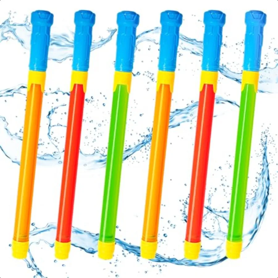 

6 Packs Water Gun for Adults Pool Toys Squirt Gun for Ages 35 48 812 er Water Blaster Soaker for Party Favors Outdoor Backyard