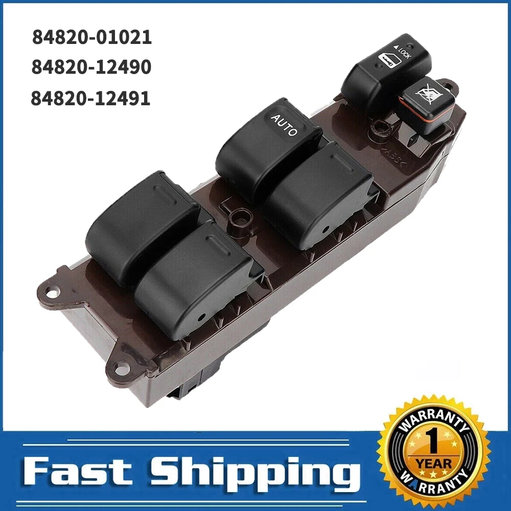 Console di sollevamento dell'interruttore dell'alzacristallo elettrico per Toyota Corolla Matrix Pontiac Vibe 84820-01021 84820-12490 84820-12491