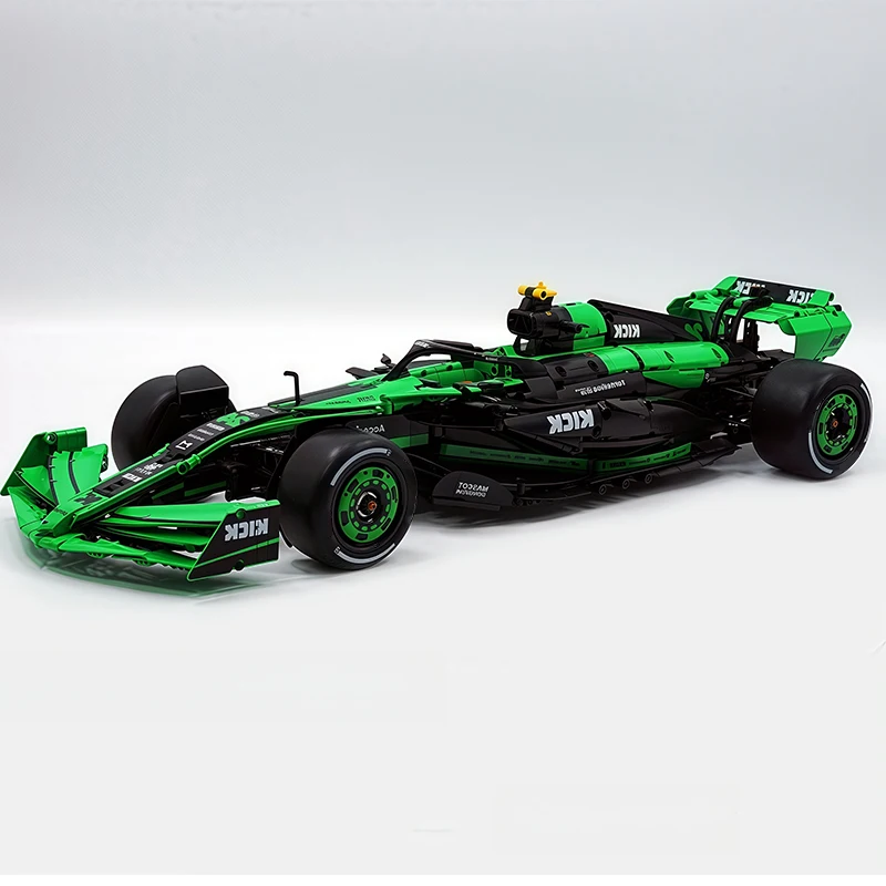 جديد MOC مخصص فريد التقنية F1 C44 سوبر سيارة مقياس 1:8 نموذج لتقوم بها بنفسك اللبنات الطوب لغز لعبة هدايا عيد الميلاد للأطفال #3