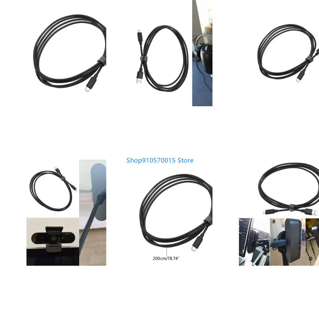 B95C 2m Camera Extension Cable Extension Cord Data Transfer for  BRIO C1000e