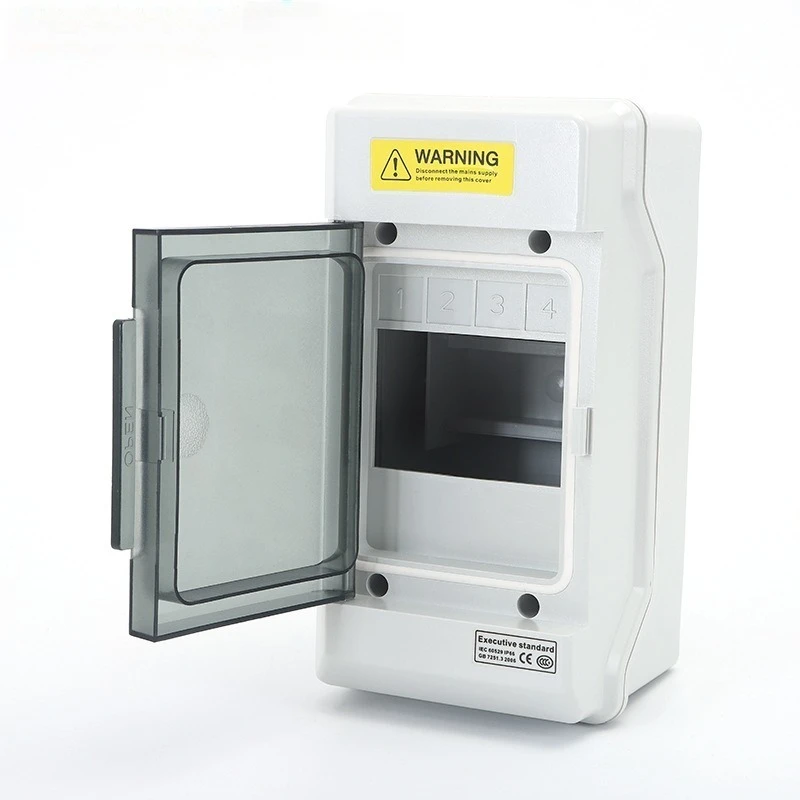 PC Flame Retardant Waterproof Distribution Box Surface Plastic Circuit Breaker Protection Box Household MCB Switch Box-PD Series