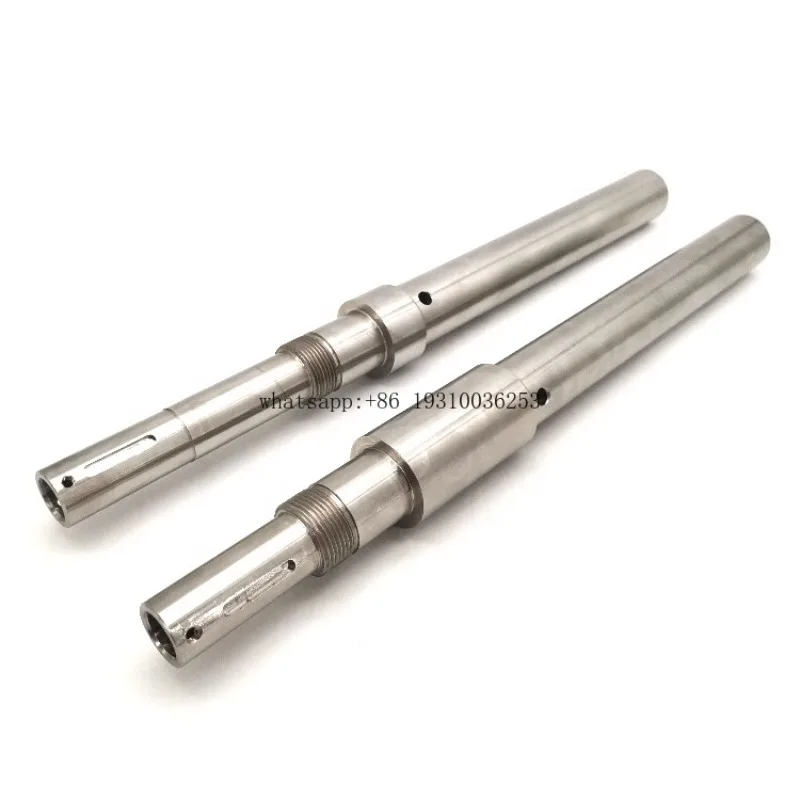 

OEM Service CNC Precision Machine Shaft Stainless Steel Deep Hole Steel Forged Flange Hollow Shaft