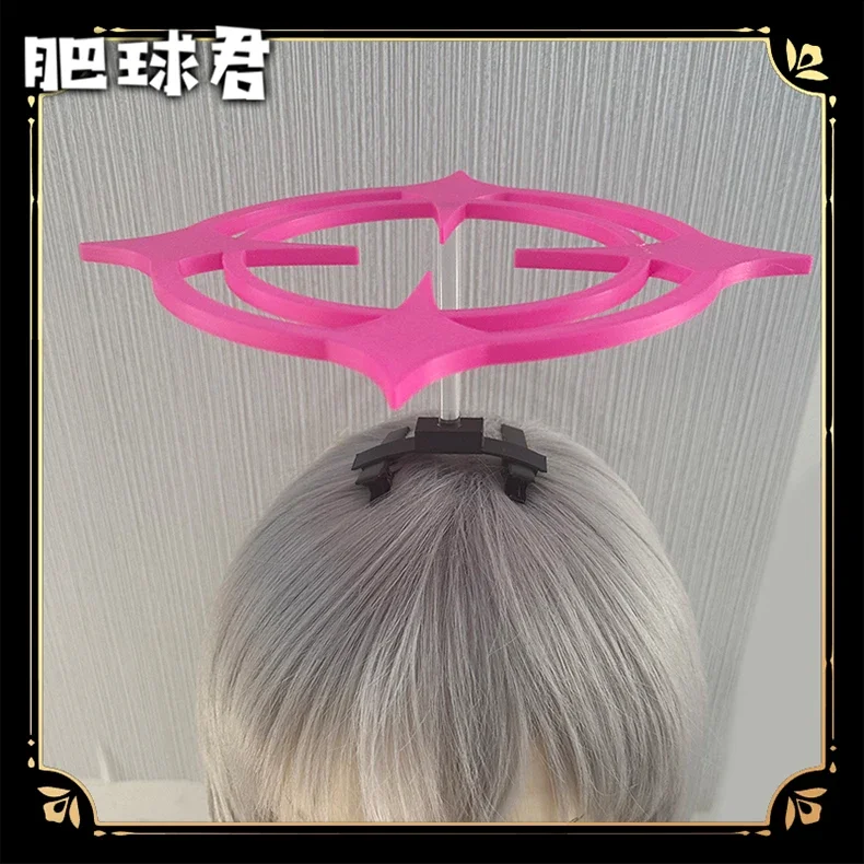 

Saiba Momoi Halo Blue Archive Cosplay Cute Soul Aperture Props Saiba Midori Headpiece Halloween Party Costumes Accessories