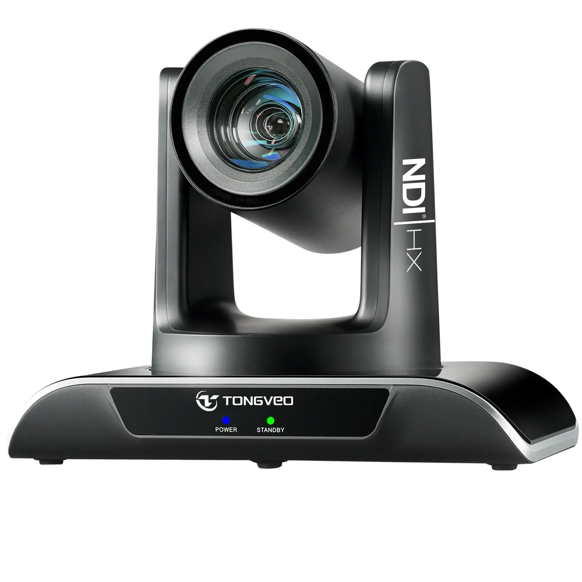 Tongveo NDI Camera LAN NDI SDI HD-MI USB Full HD 1080p 20x Optical Zoom Conference PTZ Camera With Remote Control