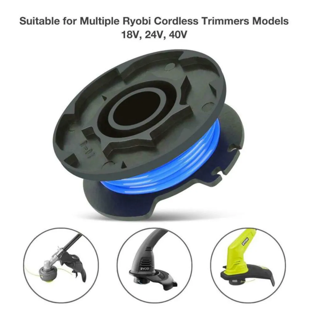 3 Pack AC14RL3A 0.065 Line Spools Compatible with 18V 24V 40V Trimmers Such as OLT1831 RLT183225PK RY24020 RY40210 RY40021
