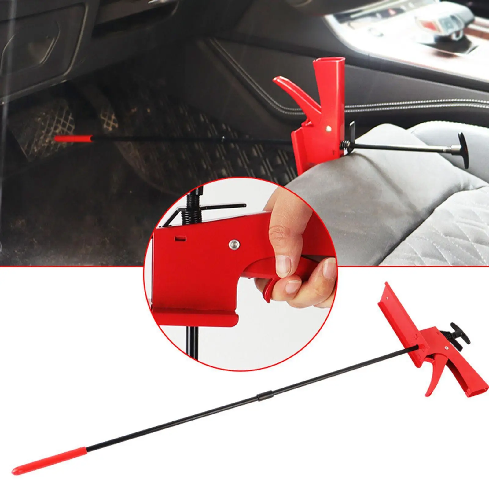 

Car Brake Pedal Depressor Tool Alignment Tool 28in Clutch Pedal Depressor