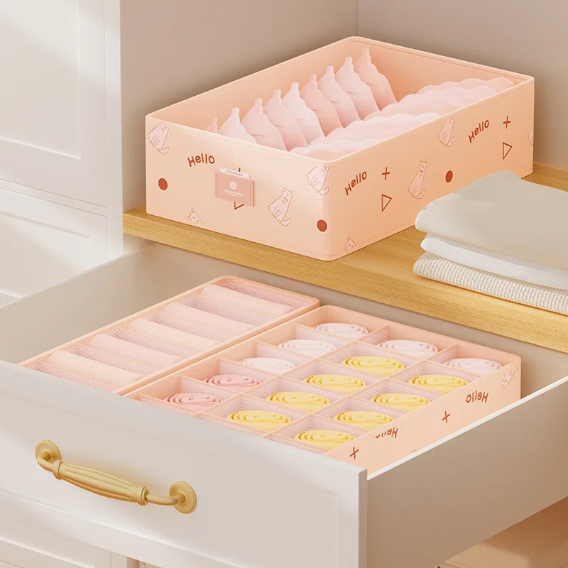 

Underwear Storage Box Home Furnishings Wardrobe Packaging Drawer Organizing Storage Box Underwear Storage Box