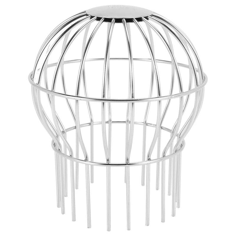 ตัวกรองป้องกันการรั่วไหลของรางท่อระบายน้ำสำหรับพื้นตะแกรงระบายน้ำฝาแบบตาข่ายกลมหลังคากลางแจ้งแบบใหม่