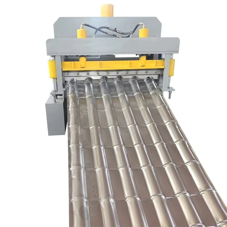 Metal Roofing Roll Forming Equipment Double Layer Two Profiles Trapezoidal Corrugated Integrated Roof Form Machinery