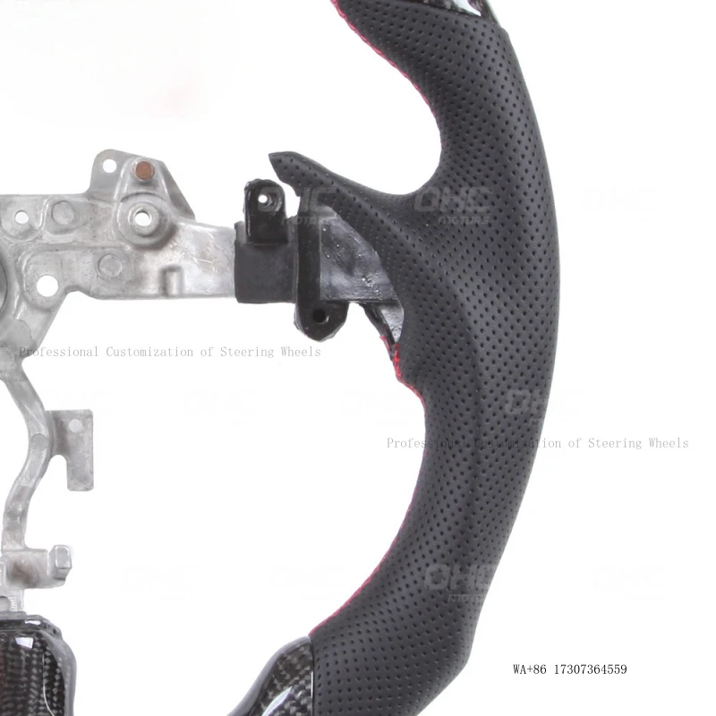 Suitable for Japanese and British Infiniti G37 G25, real carbon fiber racing car modified steering wheel