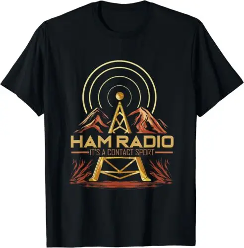 Ham Radio - It's a Contact Funny Gift Idea Tee T-Shirt Size S-3XL