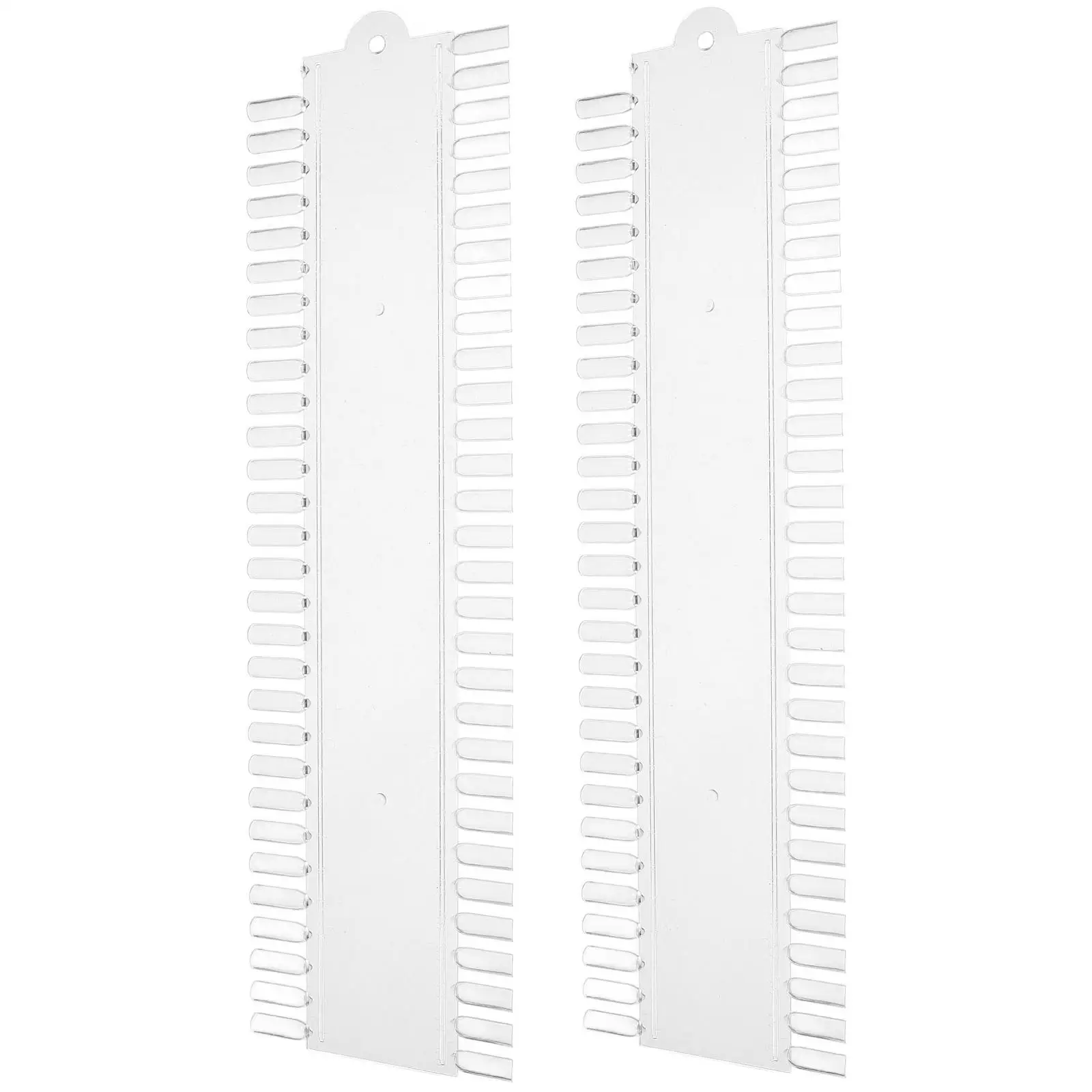

2Pcs Nail Display Board Premium Material Practice Tool Fake Plate Tray Manicure Color Storage Mark Polish