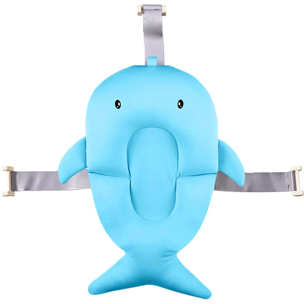 

Коврик для ванной для младенцев, подушка-поддержка для купания в форме кита, плавающая сетчатая подушка для новорожденных и малышей, сиденье для купания