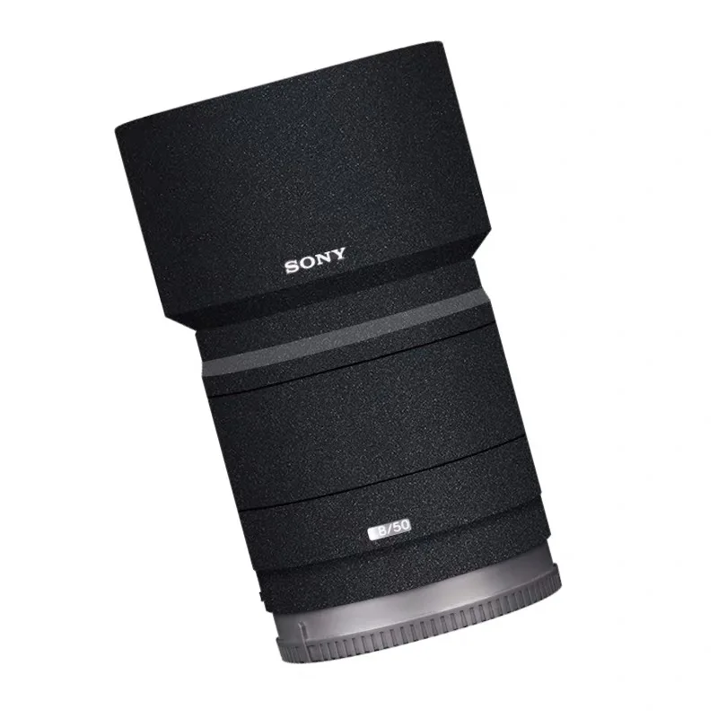 Защитная наклейка против царапин для Sony E50 F1.8 OSS 50 мм 1,8, покрытие для объектива, наклейка, пленка SEL50F18