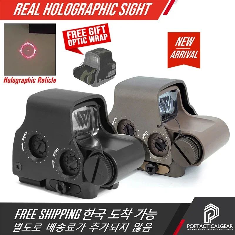 

Holy Warrior Real Holographic Sight EXPS-3 Red Dot Sight W/Night Vision Mode Multiple Markings Optional Airsoft Hunting