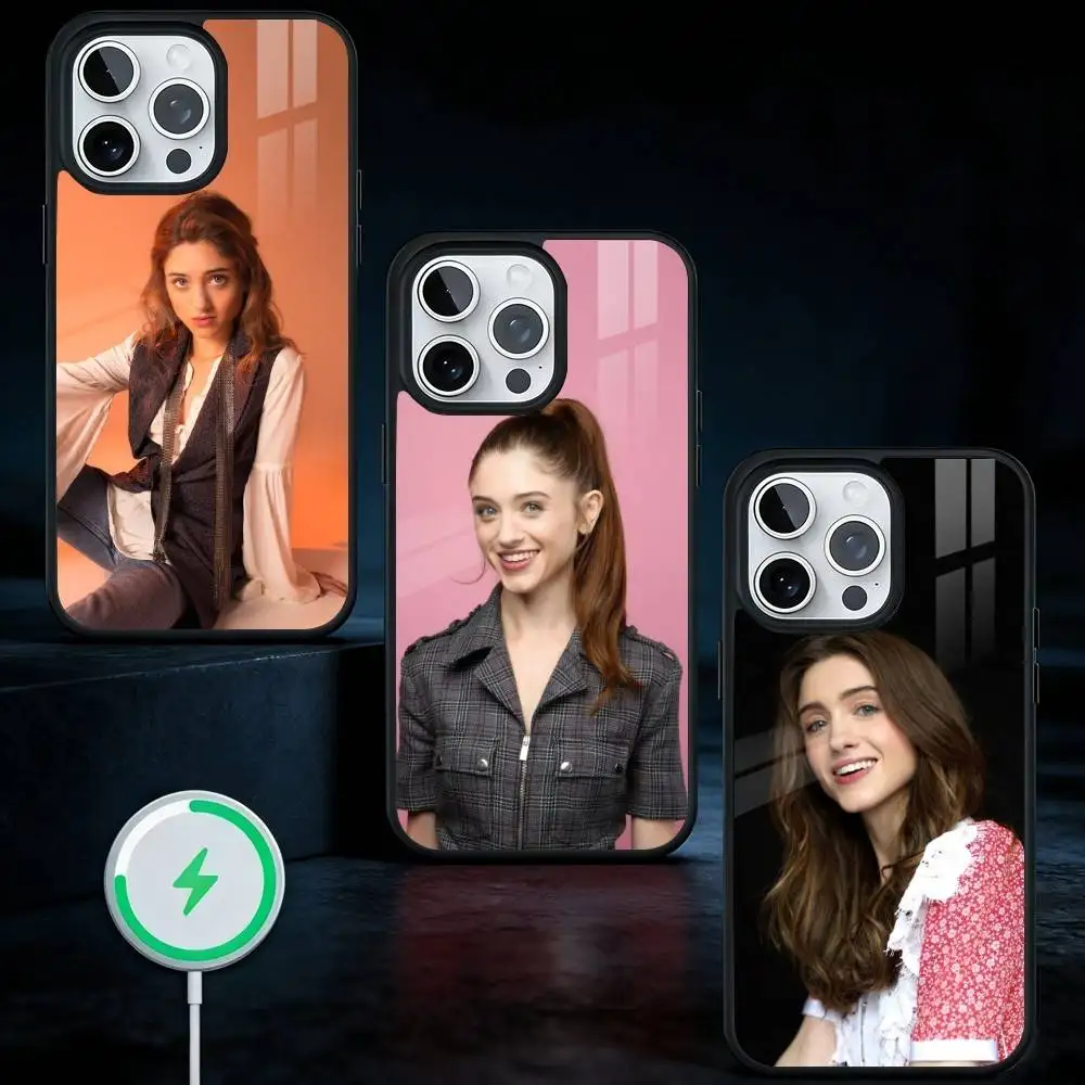 

Natalia D-Dyer Phone Case For iPhone17,16,15,14,13 Plus,Pro Max Magnetic For Magsafe Wireless Charging