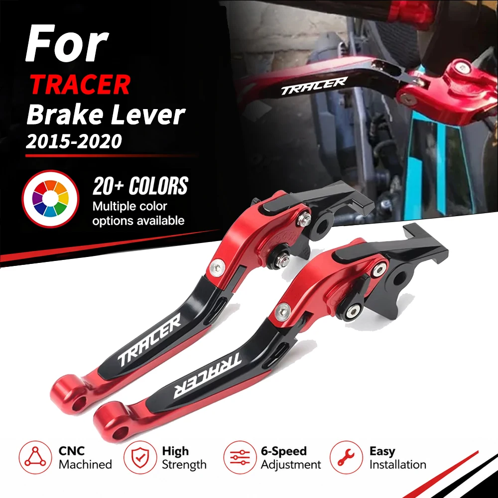 New Front Brake Lever For Yamaha TRACER tracer 2015-2020 Motorcycle Accessories CNC Short/Long Brake Clutch Levers Ajustable